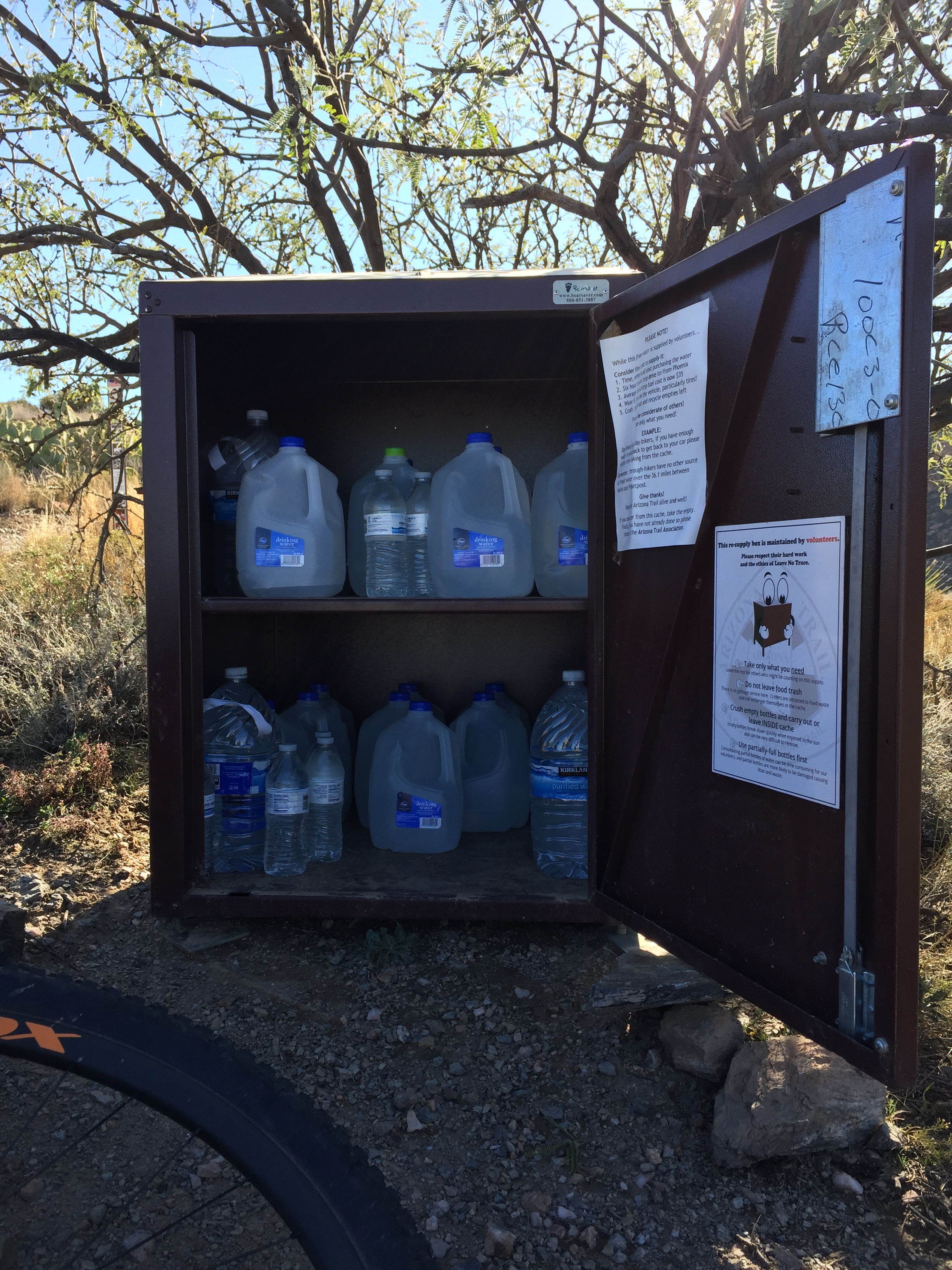 Great caches on the sections I rode.