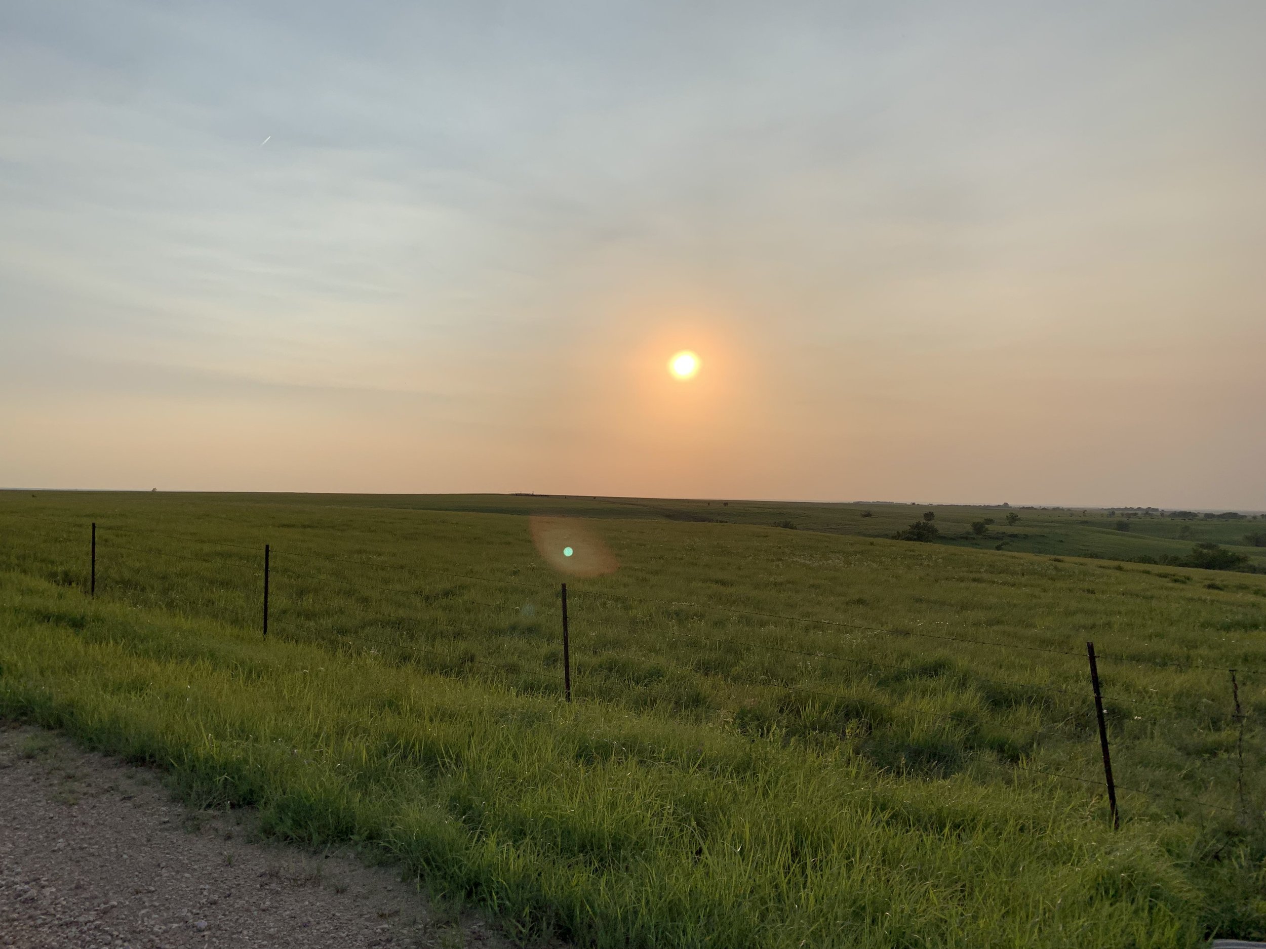 Sunset, sunrise - on rides like this it is akin to rebirth