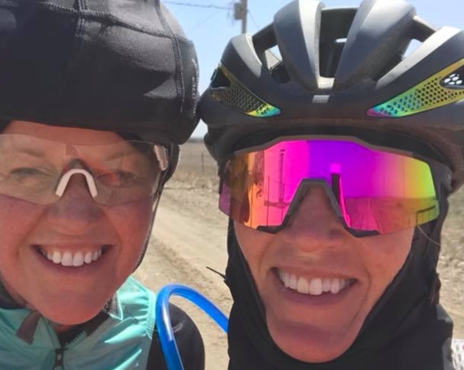 Kristi, my own personal sweeper for 2016 camp