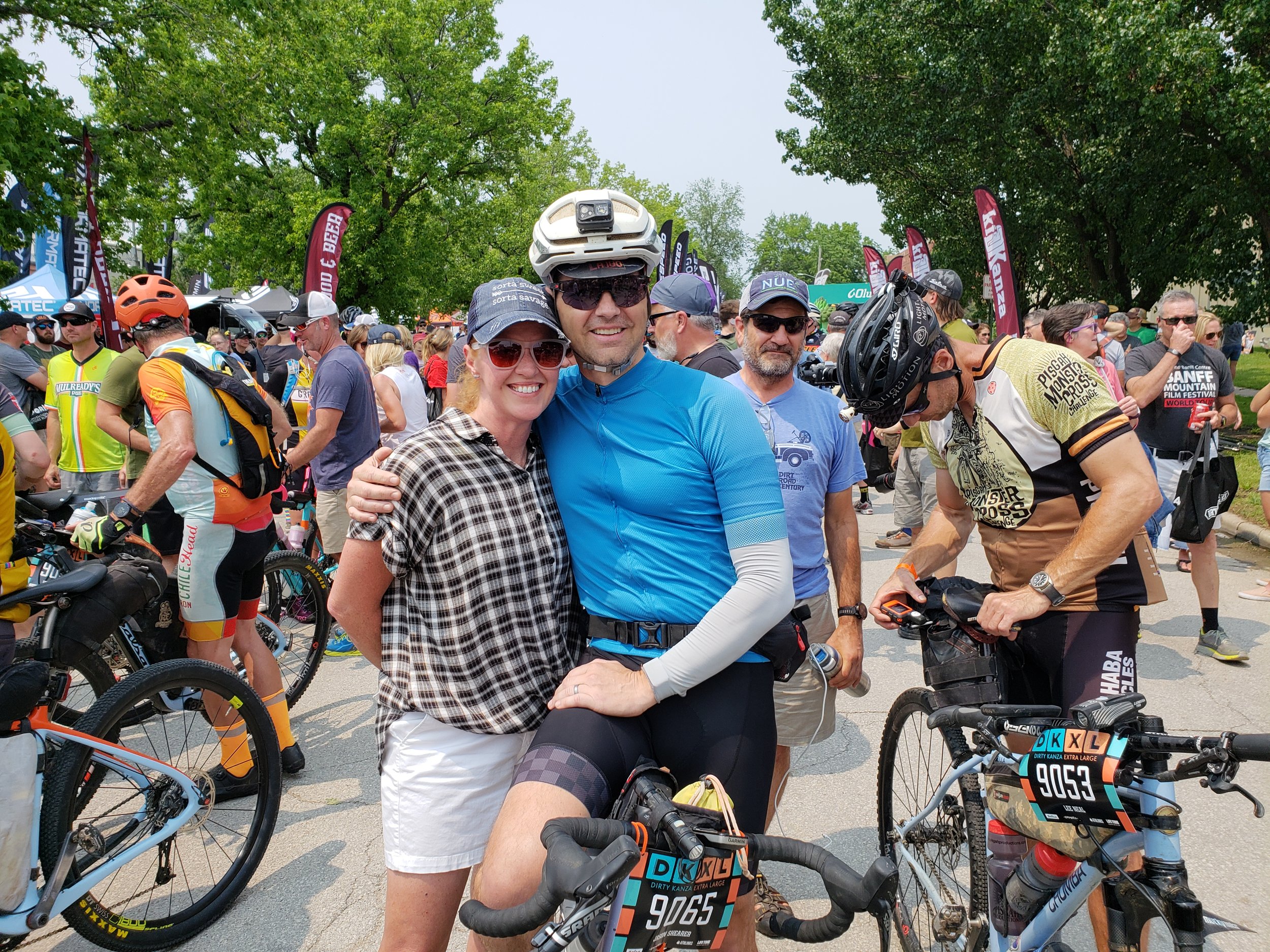 Jason at the DKXL Start, ready to go!